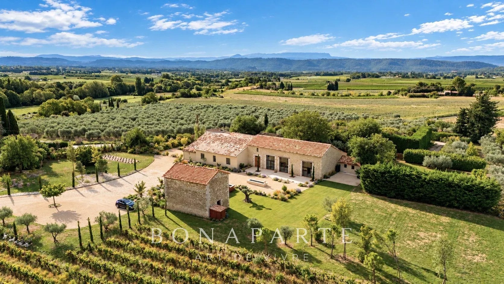 Exceptional farmhouse – South-Luberon
